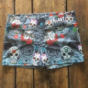 Beast Ambition Women’s spandex shorts - Large